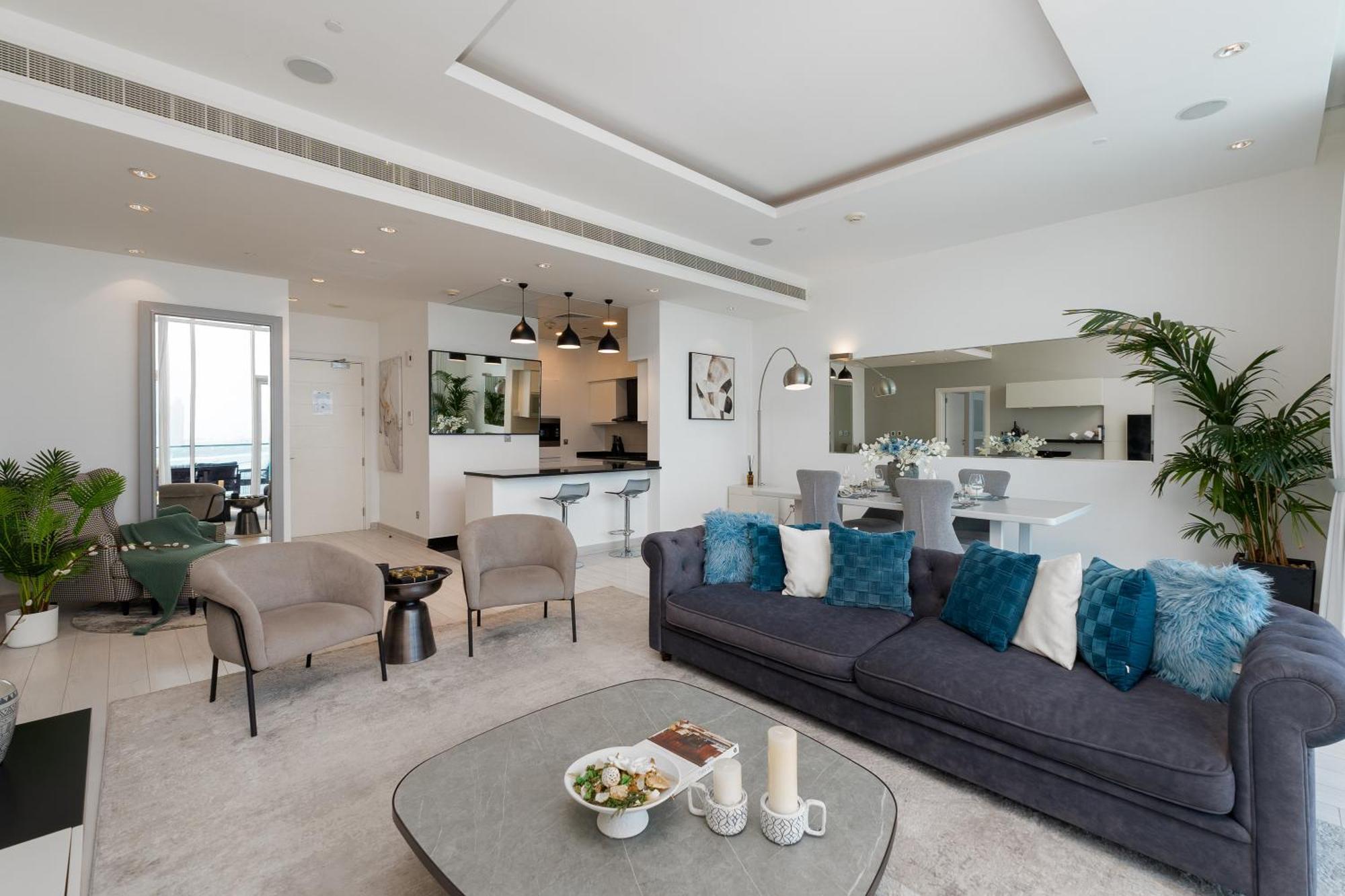 Oceana Residences, The Palm Jumeirah - Mint Stay Дубай Экстерьер фото
